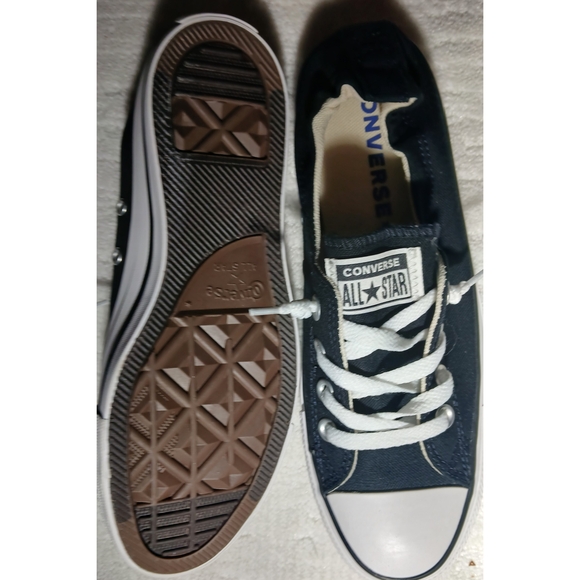 Converse Shoes - Converse Navy and White Low Top Sneakers